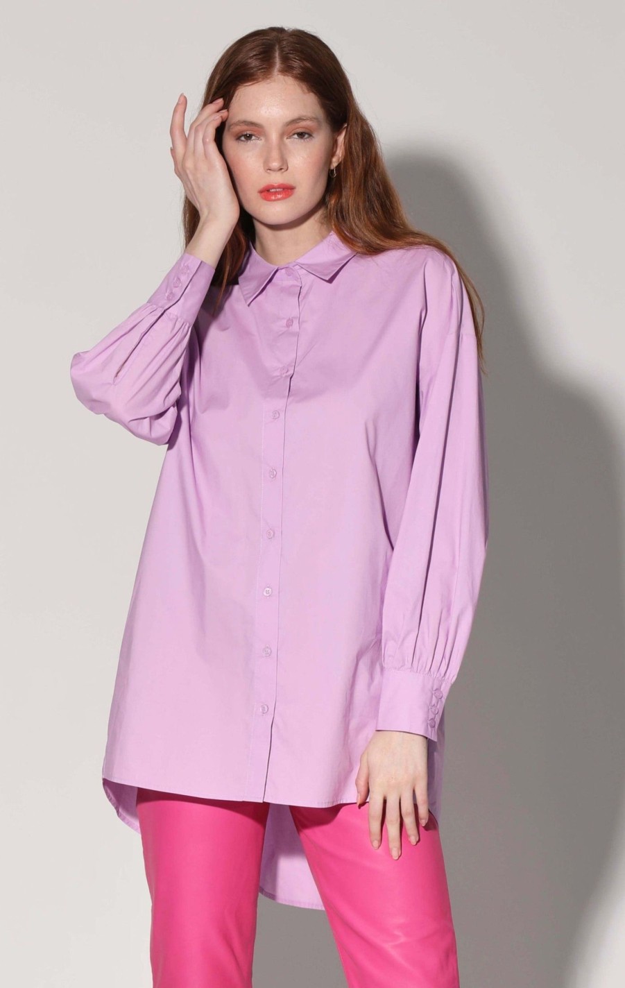 Walter Baker Vincenza Top, Lilac | Tops