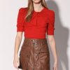 Walter Baker Sylvie Top, Garnet | Tops