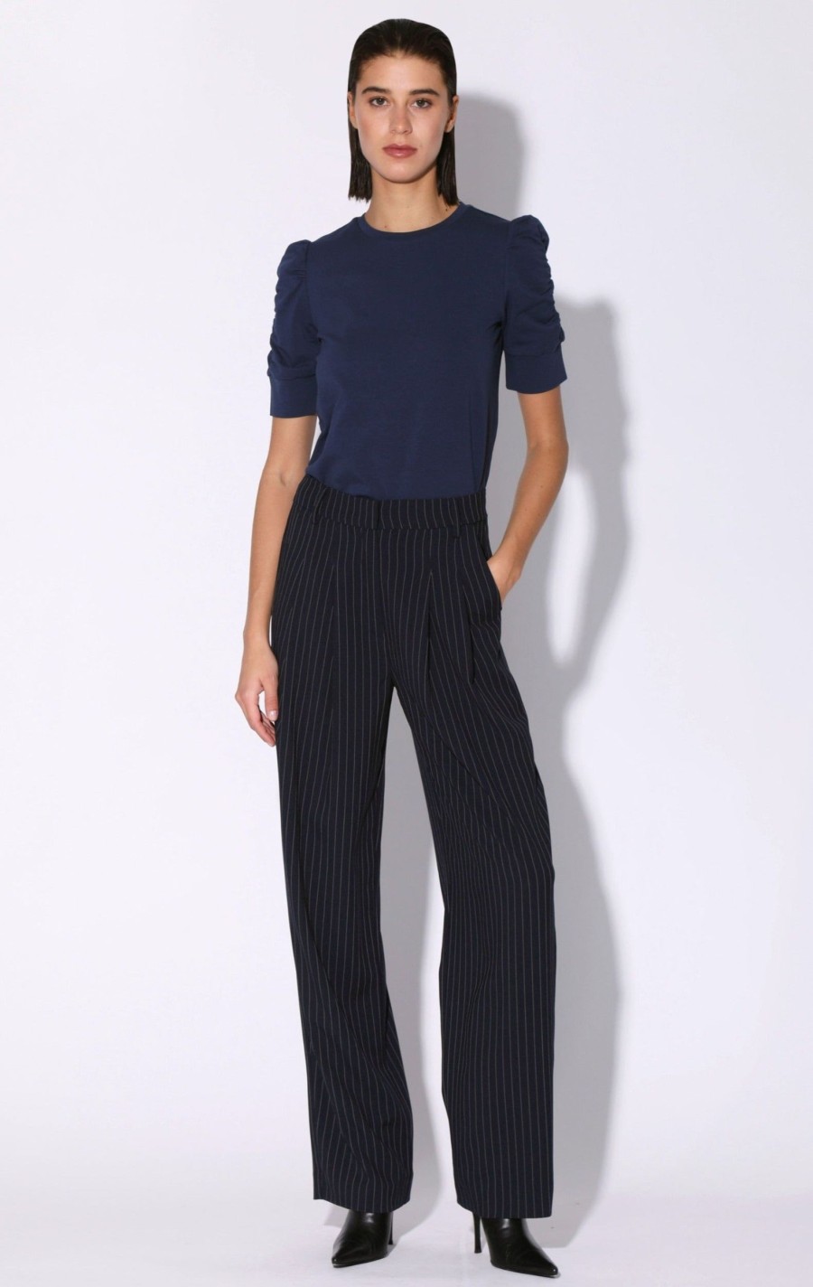 Walter Baker Tammy Pant, Cagney Pin Stripe | Bottoms