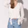 Walter Baker Francesca Top, Off White | Tops