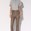 Walter Baker Luisa Pant, Sand-Stretch Leather | Leather